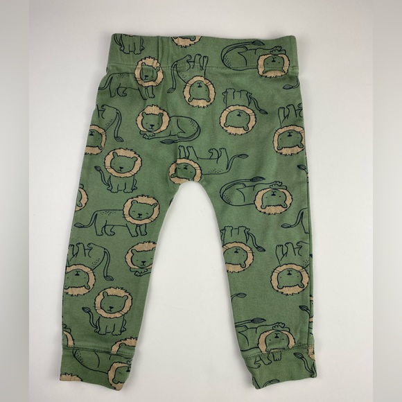 Carter's Allover Lion Print Pull-On Pants size 24 Months - Picture 4 of 6